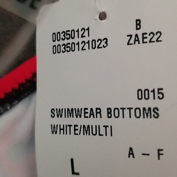 Forever  21 Swimwear  bottom  white/multicolor - Picture 3 of 4